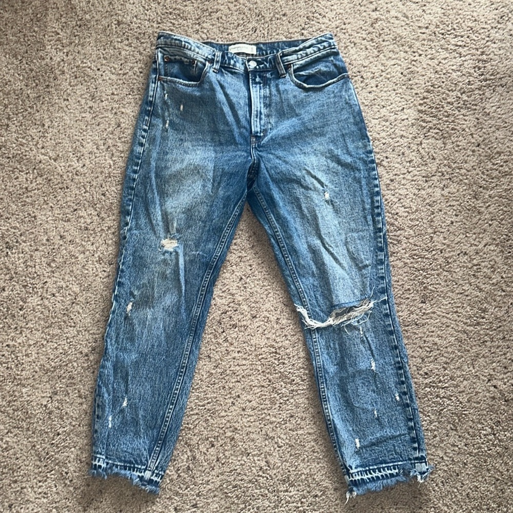 Abercrombie & Fitch The Mom High Rise Jeans